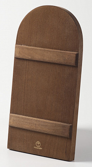 Икона на дереве 11х22 арочная, канвас, упаковка Петр и Феврония