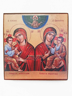 Икона под старину Божией Матери Быстрослышащая и Быстроотвечающая