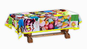 Скатерть пасхальная 180 х 135 (сублимационная печать) №1 Скатерть пасхальная 180 х 135 (сублимационная печать) №1