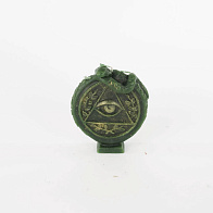 Свеча формовая Глаз, ЗЕЛЕНЫЙ