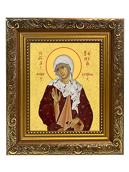 Образ святой Ксении Петербуржской, блаженной, Христа ради юродивой, 10К1