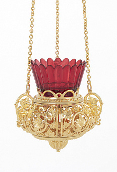 Лампада подвесная №88 золочение