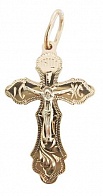 Крест православный из коллекции "Москва златоглавая" 1,52 грамм