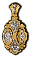 Подвеска: православный крест "Хризма"