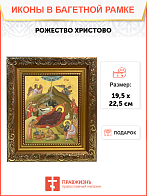Образ Господа Иисуса Христа "Рождество Христово", 05Р2