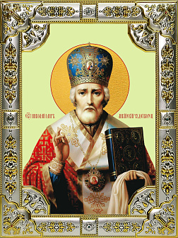 Икона НИКОЛАЙ Чудотворец, Архиепископ Мирликийский, Святитель