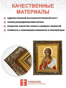 Образ святой Пелагии Тарсийской, мученицы и девы, 10П1