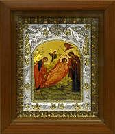 Икона Недремлющее Око, в деревяном киоте Икона Недремлющее Око, в деревяном киоте