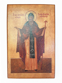 Икона под старину Преподобномученик Корнилий Псково-Печерский