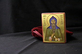Дорожная икона Святой Преподобный Геннадий Костромской и Любимоградский