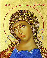 Икона Гавриила Архангела "Ангел Златые Власы" с золочением поталью, 04010-УЛ Икона Гавриила Архангела "Ангел Златые Власы" с золочением поталью, 04010-УЛ