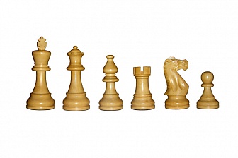 Шахматы классические стандартные деревянные утяжеленные (высота короля 3,75")