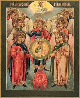 Икона Собор Архангела Михаила Икона Собор Архангела Михаила