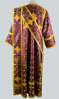 Облачение протодиаконское шелк в/крест