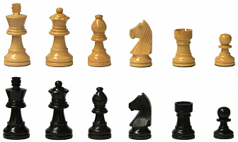 Шахматы классические малые деревянные (высота короля 2,50")