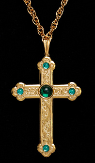 Крест наперсный №130 серебро (УИН)