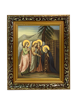 Образ святого Александра Свирского, преподобного, 09А4 Образ святого Александра Свирского, преподобного, 09А4