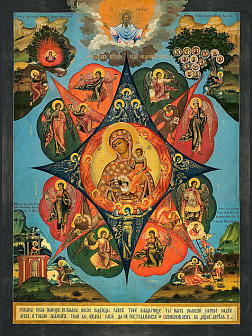 Икона Богородицы ''Неопалимая Купина''