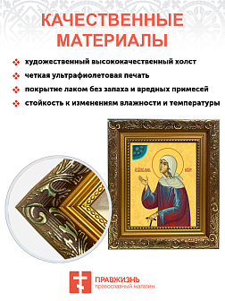 Образ святой Ксении Петербуржской, блаженной, Христа ради юродивой, 10К3