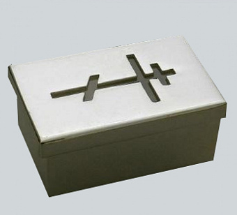 Мощевик для освящения престола никель