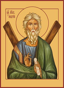 Икона Андрей Первозванный Апостол
