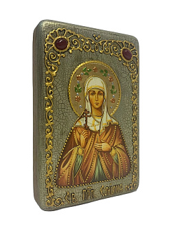 Икона ЕМИЛИЯ (Эмилия) Кесарийская (Каппадокийская), Преподобная (ПОДАРОЧНАЯ)