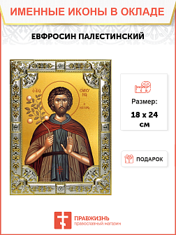 Икона Евфросин Повар преподобный