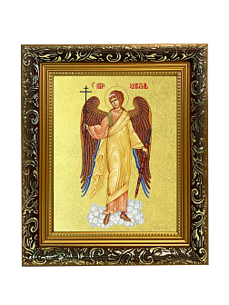 Икона Святого Ангела Хранителя с золочением поталью, 04021-УЛ