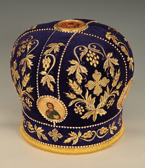 Митра №003 бархат а/м канитель фоторамки стр.дор. в футляре