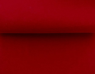 Замша красная, искусственная, шир. 150 см