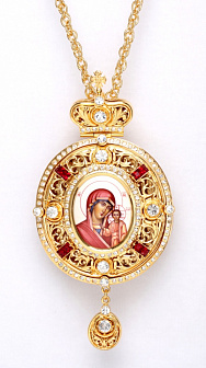 Панагия №107 / золочение / серебро (УИН)