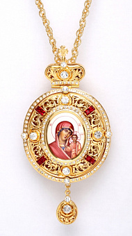 Панагия №107 / золочение / серебро (УИН)