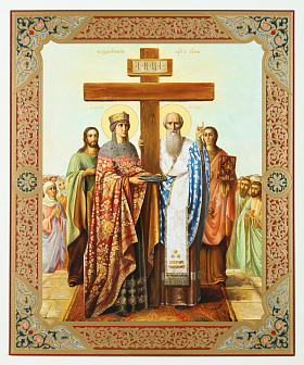 Икона на деревянном планшете 30х40 двойное тиснение, ДСП, ПВХ, Праздники №2 (к-т 13 шт) Праздники 2