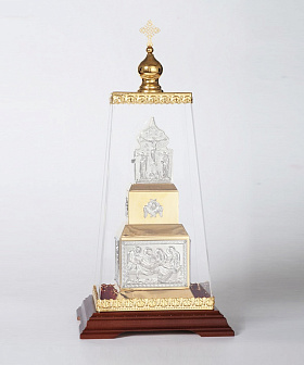 Дарохранительница №17 со съёмной дароносицей комбинированная Дарохранительница №17 со съёмной дароносицей комбинированная