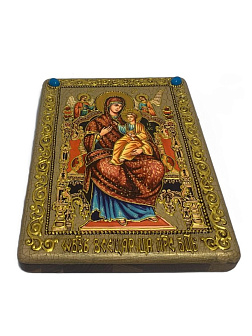 Икона Пресвятой Богородицы ВСЕЦАРИЦА (Пантанасса) (ПОДАРОЧНАЯ)
