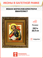 Образ святого Иоанна Богослова, апостола и евангелиста, 09045