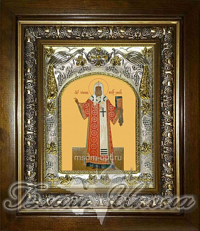 Икона Тихон , в деревяном киоте