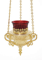 Лампада подвесная №46 золочение