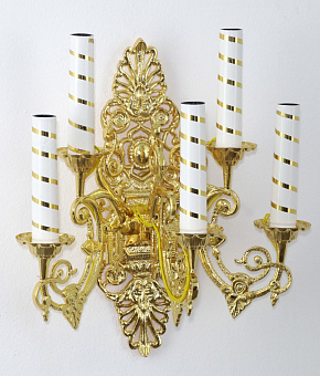 Лампада 5 свечей литая Лампада 5 свечей литая