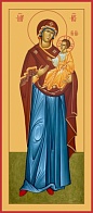 Икона Божией Матери Одигитрия в рост