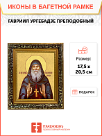Образ святого Гавриила Самтаврийского (Ургебадзе), преподобного архимандрита, 09Г5