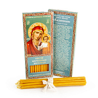 Свечи для дома №80 (12шт, 18см, 1ч), Казанская