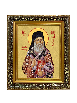 Образ святого Нектария (Кефаласа), митрополита Эгинского и Пентапольского, 09Н9