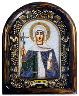 Икона Святая Равноапостольная Нина бисер