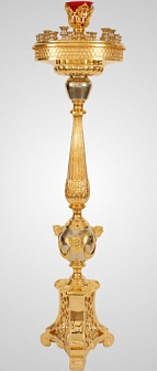 Подсвечник №29 на 28 свечей комбинированный