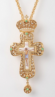 Крест наперсный № 69 /золочение/