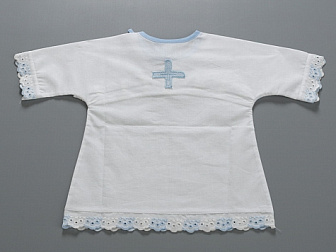 Крестильная рубашка для мальчика №15