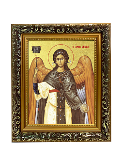 Икона Гавриила Архангела, посланника Божия с золочением поталью, 04011-УЛ