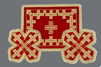 Воздух №011 бархат вышивка а/м 0,75-1,0л потир