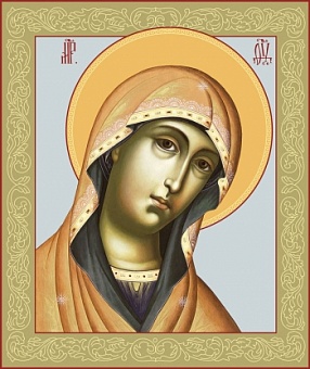 Православная икона Божией Матери Деисусная
